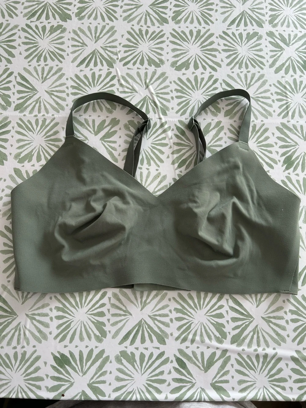 aerie feel good Green Wireless Bralette